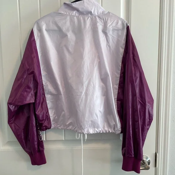 Juicy Couture Quarter-Zip Turtleneck Windbreaker - Picture 2 of 7